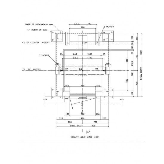 طلب خدمة رسومات هندسية للمصعد - جيرلس