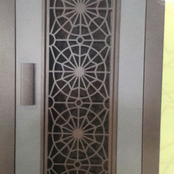 باب كافيه فورجيه 3 مستطيلات 70 سم يمين دور ليفت